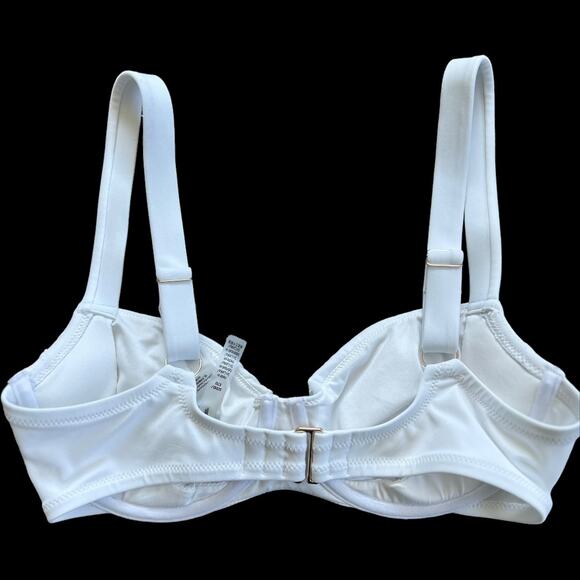 NWOT Victoria's Secret Swim Wicked Sling Daisy Islet White Bikini Top Size 32DD - Picture 4 of 8